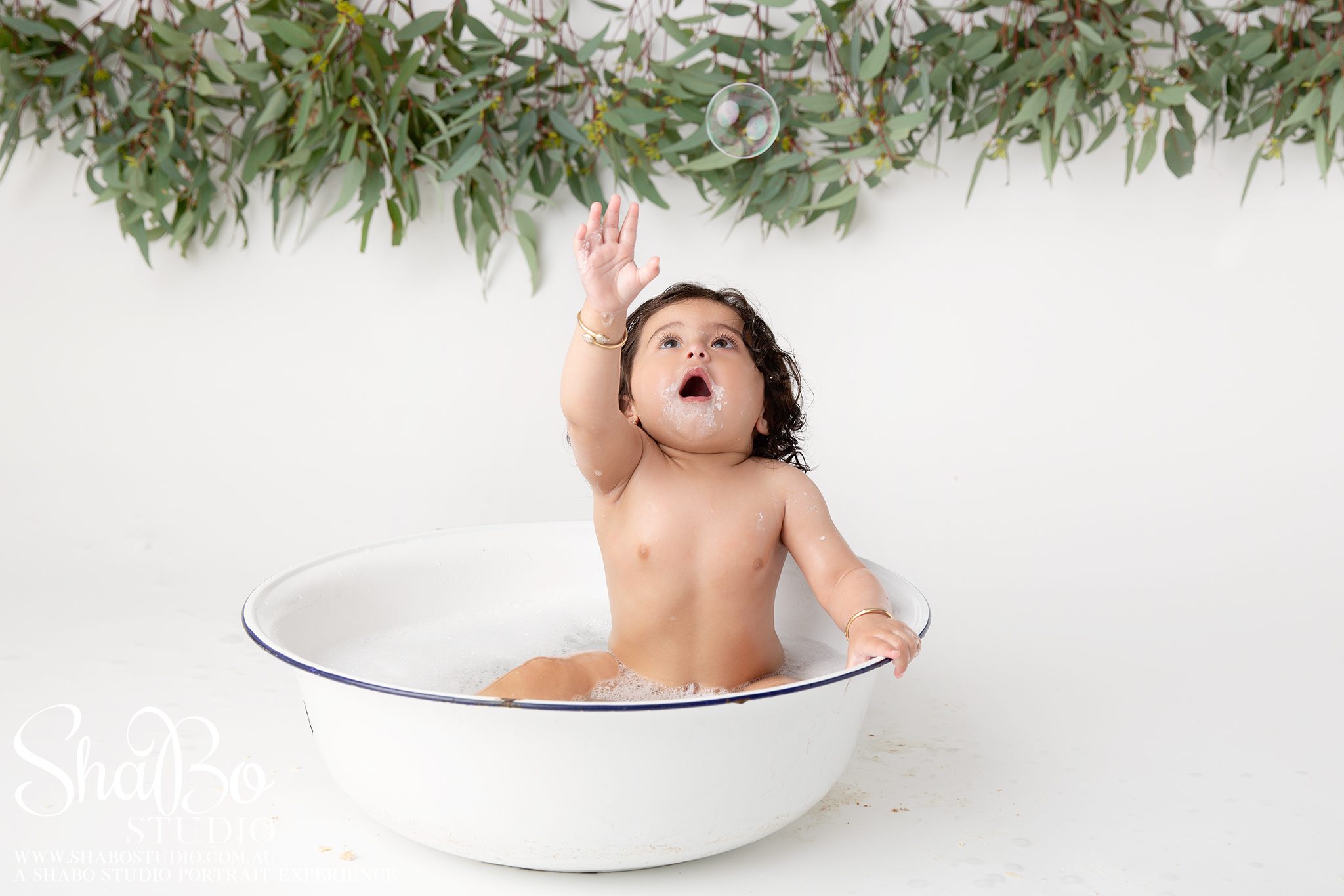 perth cake smash baby photographer ShaBo STUDIO