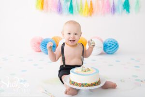 perth cake smash baby photographer ShaBo STUDIO