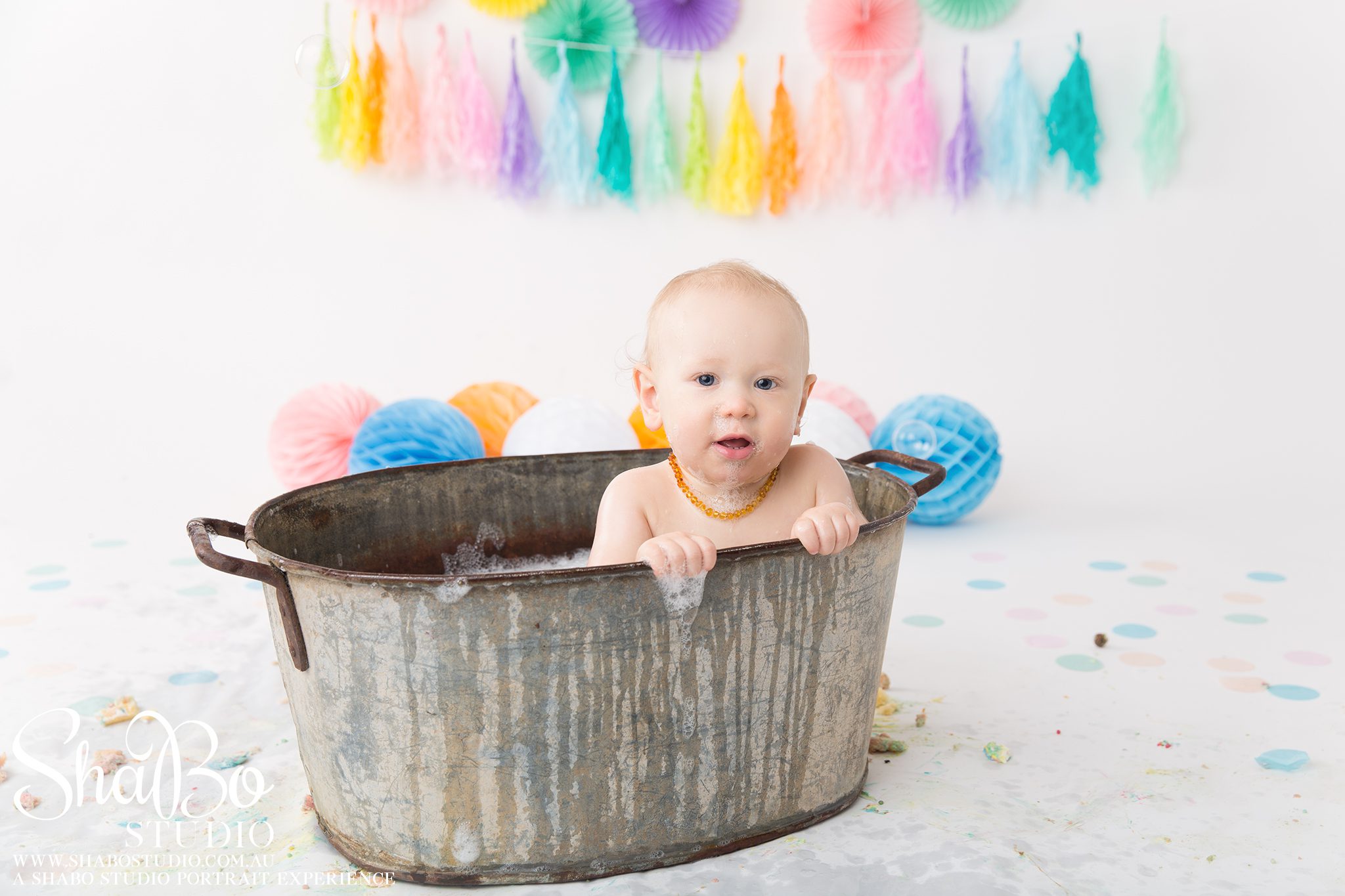 perth cake smash baby photographer ShaBo STUDIO