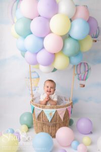 Perth Baby Photographer Party Hire Balloons ShaBo STUDIO