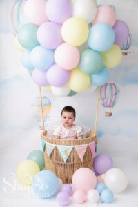 Perth Baby Photographer Party Hire Balloons ShaBo STUDIO