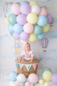 Perth Baby Photographer Party Hire Balloons ShaBo STUDIO